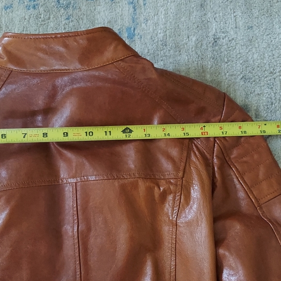 Custom made genuine leather moto jacket - Picture 10 of 10